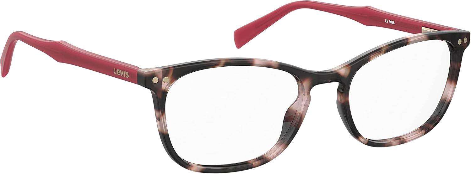 imageLevis Lv5026 GlassesPink HavanaDemo Lens