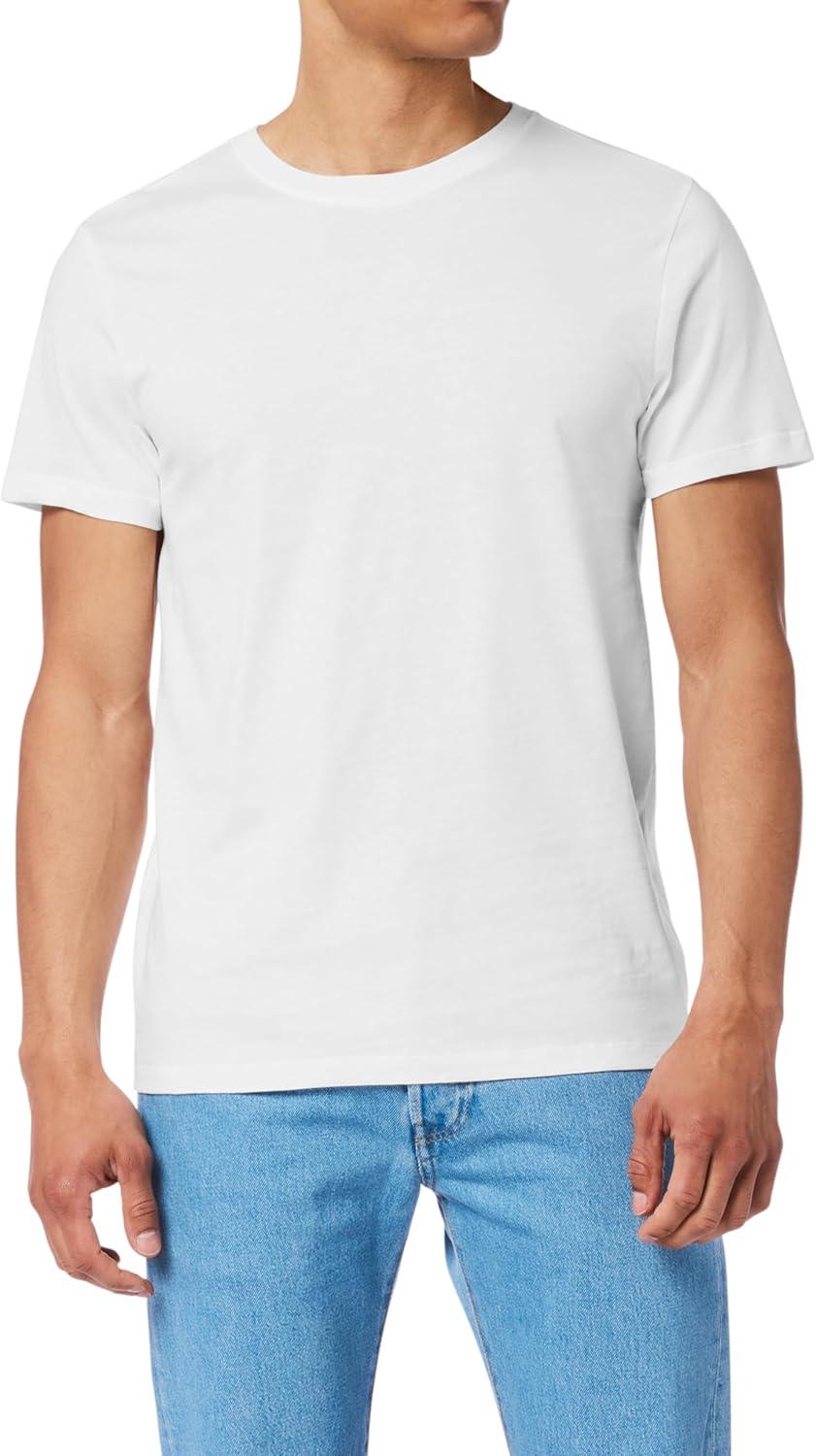 imageLevis Mens 4Pack Basic Crew Neck TShirt Soft Cotton TagFree Breathable ComfortWhite Combo
