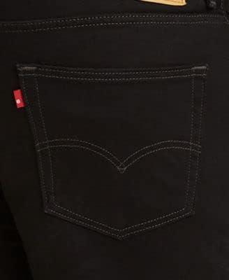imageLevis Mens 505 Regular Fit Jeans Also Available in Big amp TallBlack