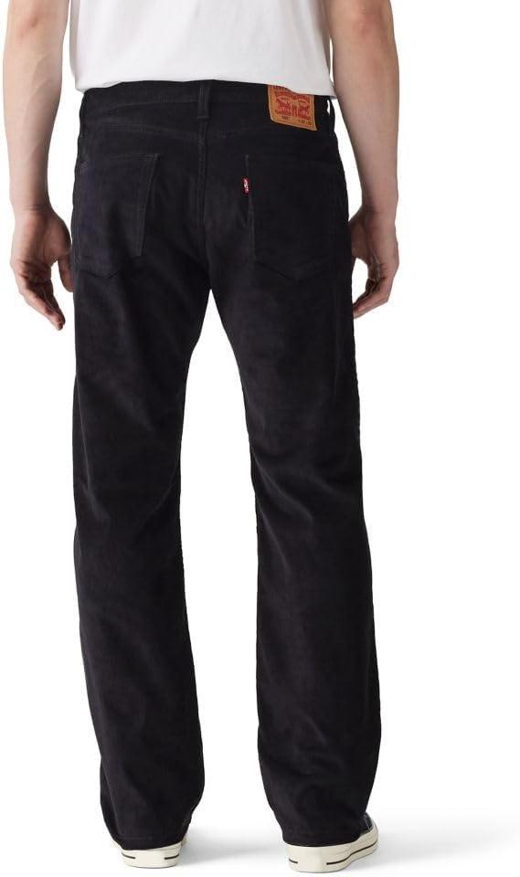 imageLevis Mens 505 Regular Fit Jeans Also Available in Big amp TallBlack Stretch