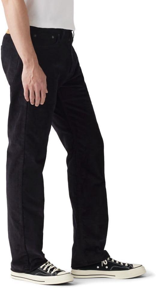 imageLevis Mens 505 Regular Fit Jeans Also Available in Big amp TallBlack Stretch