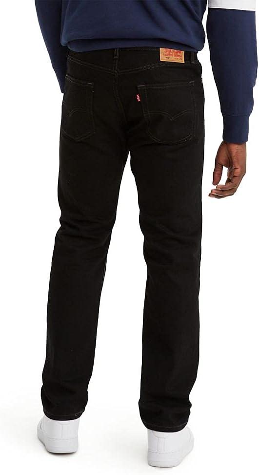 imageLevis Mens 505 Regular Fit Jeans Also Available in Big amp TallBlackdiscontinued