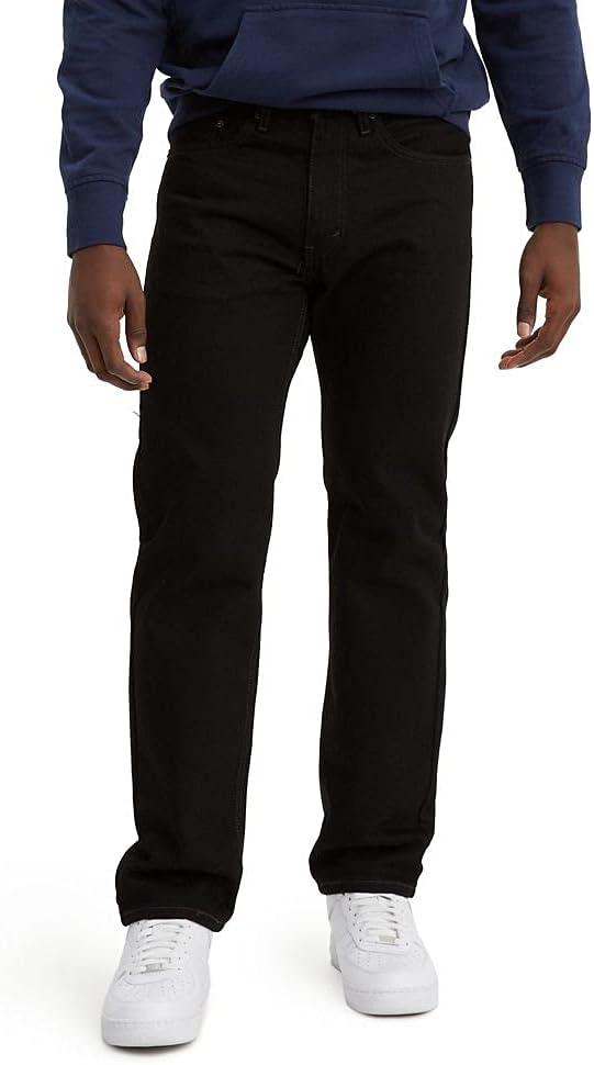 imageLevis Mens 505 Regular Fit Jeans Also Available in Big amp TallBlackdiscontinued