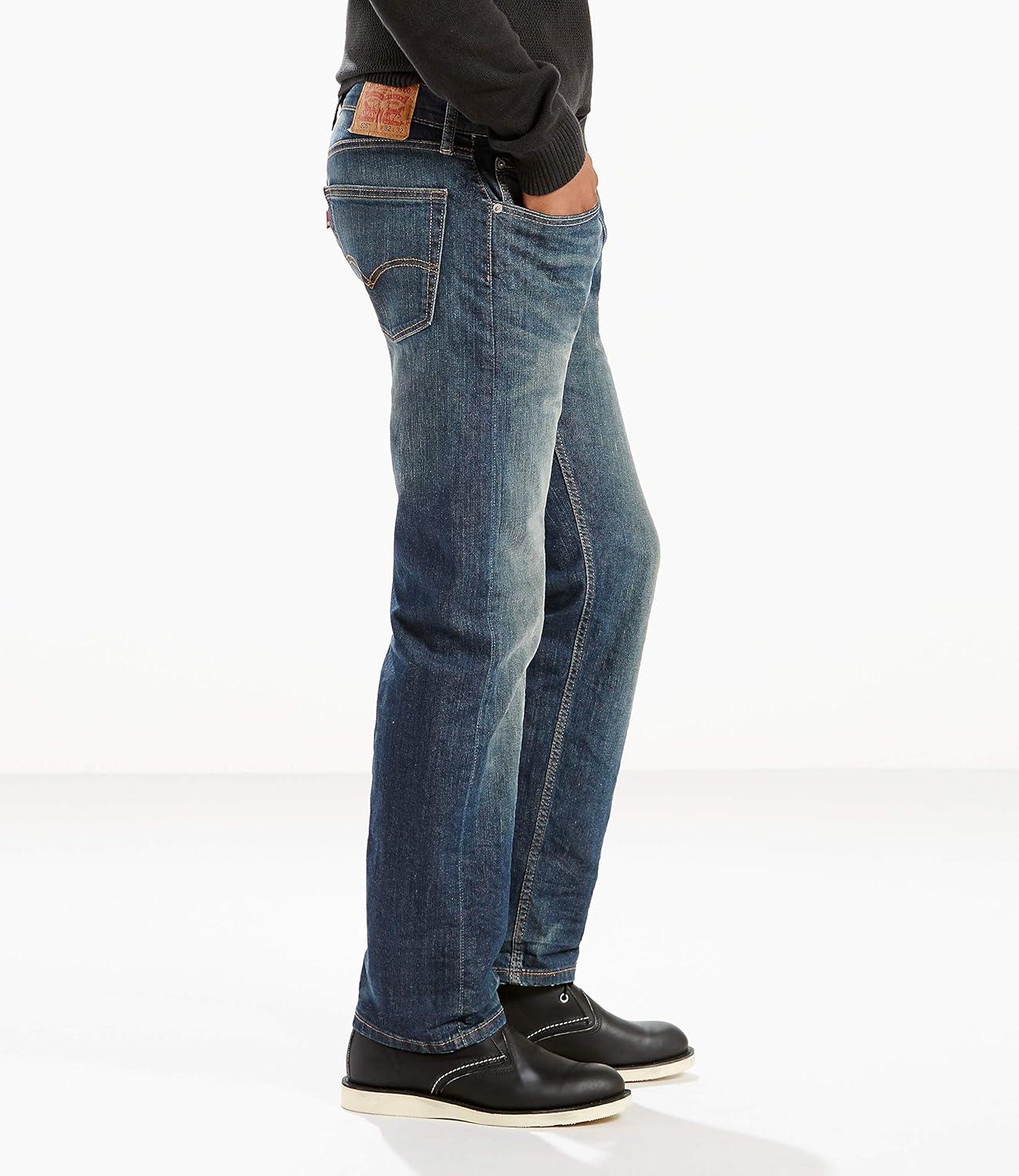 imageLevis Mens 505 Regular Fit Jeans Also Available in Big amp TallCash