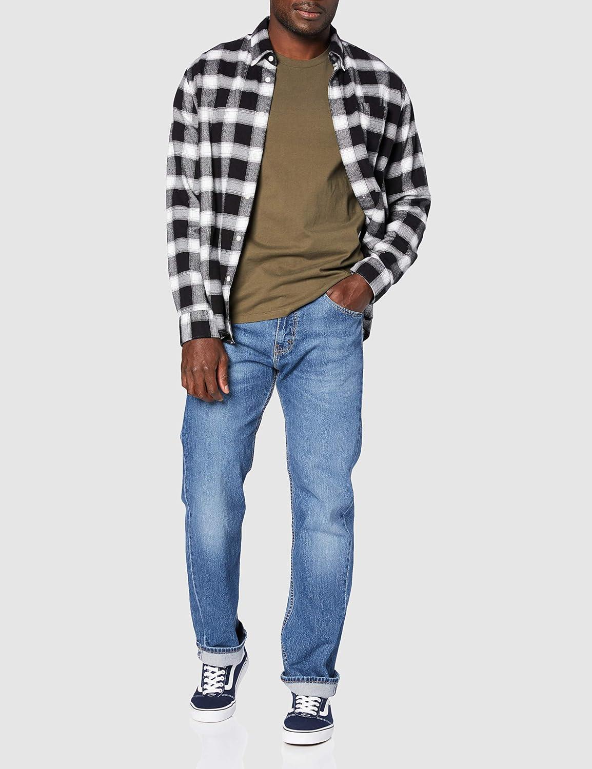 imageLevis Mens 505 Regular Fit Jeans Also Available in Big amp TallFremont Drop Shot