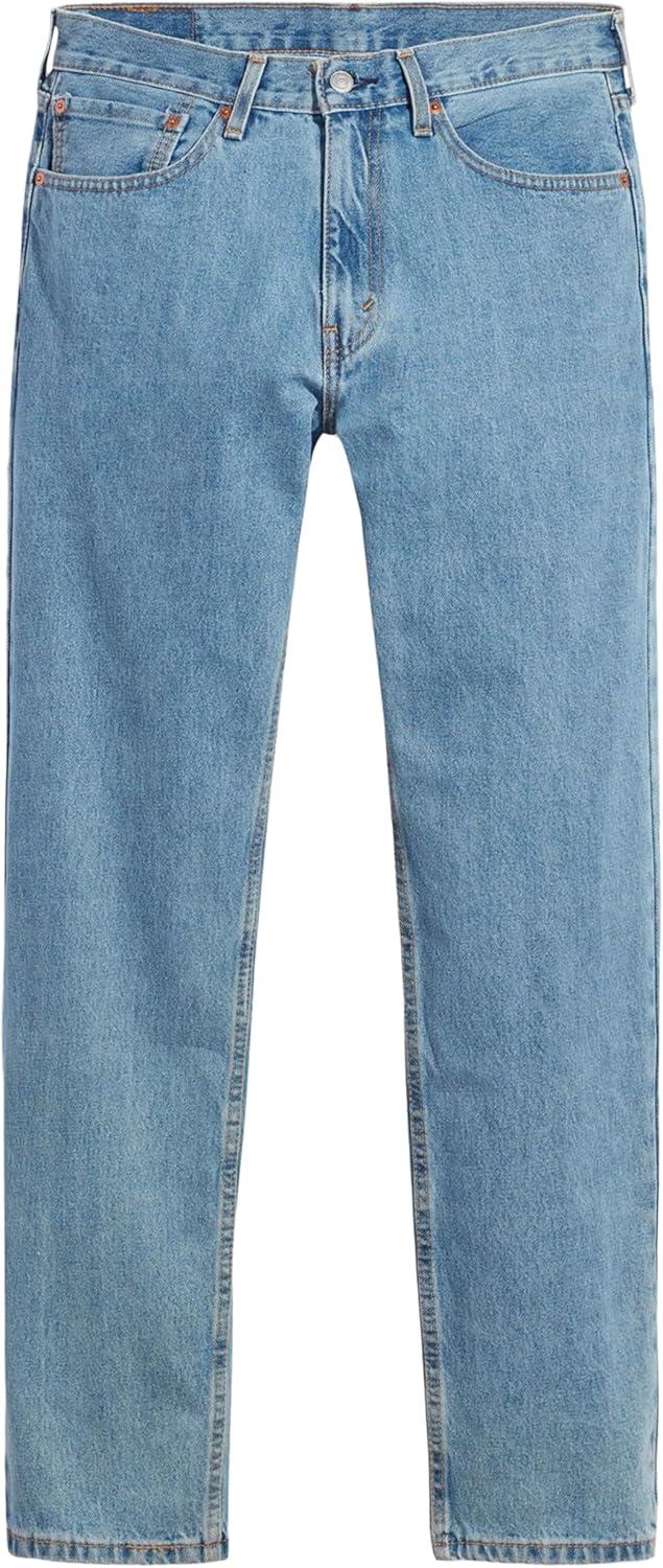 imageLevis Mens 505 Regular Fit Jeans Also Available in Big amp TallLight Stonewash