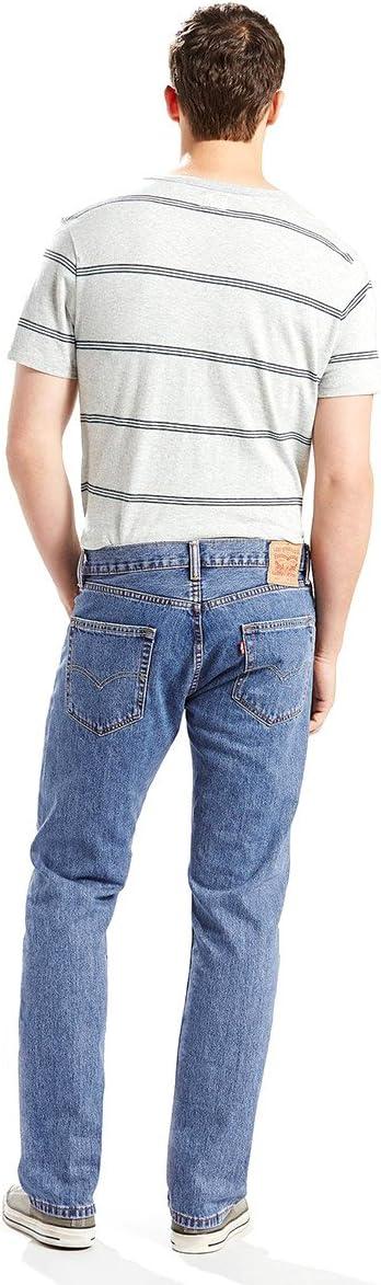 imageLevis Mens 505 Regular Fit Jeans Also Available in Big amp TallMedium Stonewash