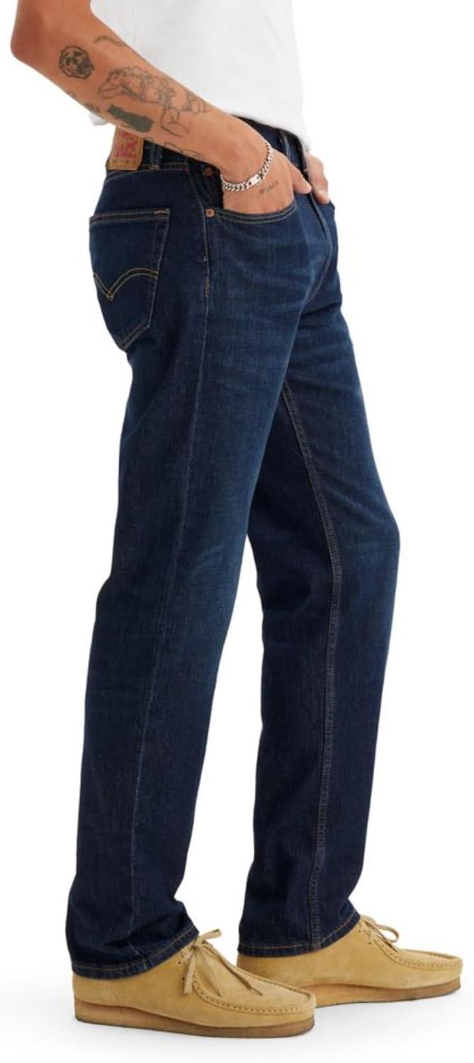 imageLevis Mens 505 Regular Fit Jeans Also Available in Big amp TallNail Loop Knot