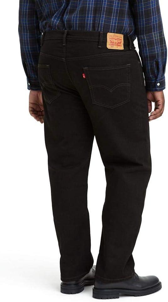imageLevis Mens 505 Regular Fit Jeans Also Available in Big amp TallNew Blackdiscontinued