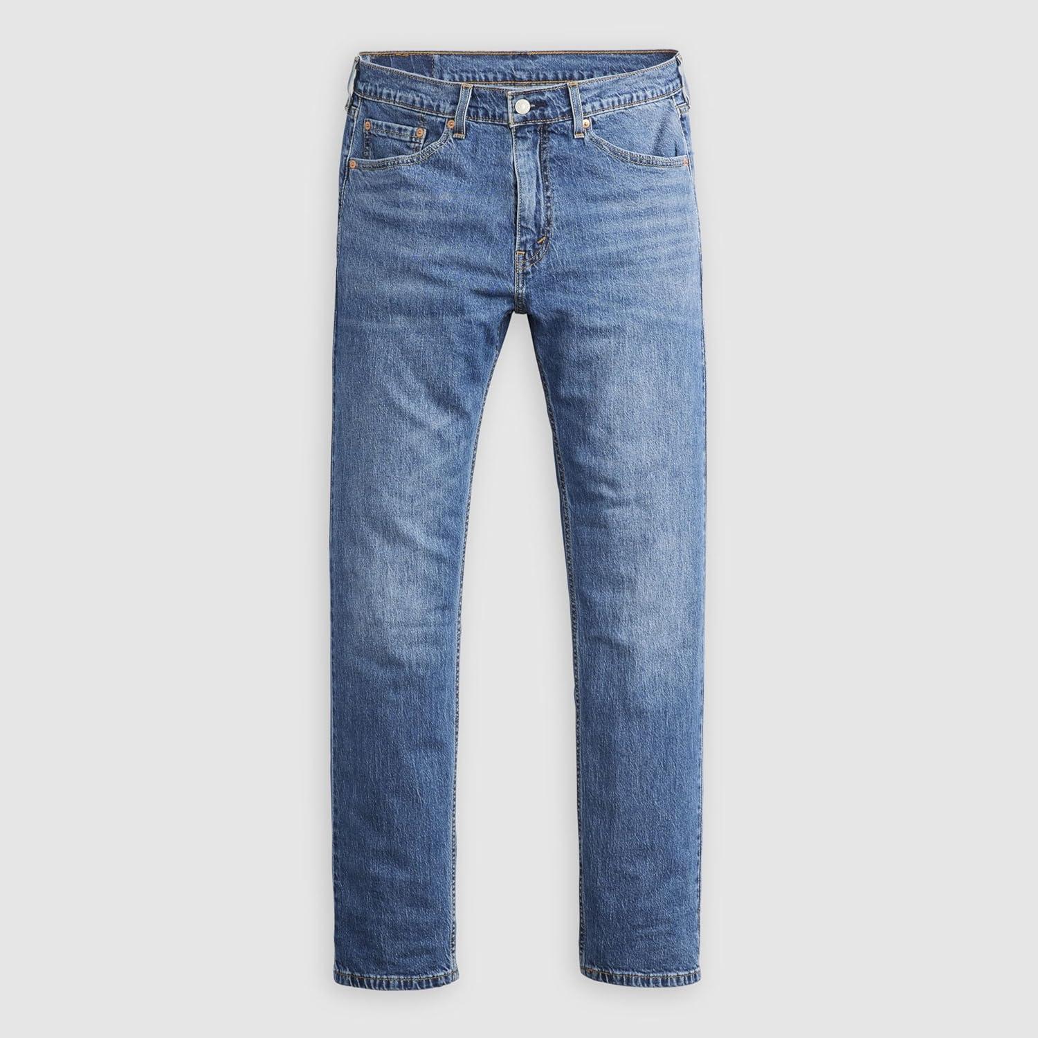 imageLevis Mens 505 Regular Fit Jeans Also Available in Big amp TallNew Fremont Drop Shot Medium Indigo