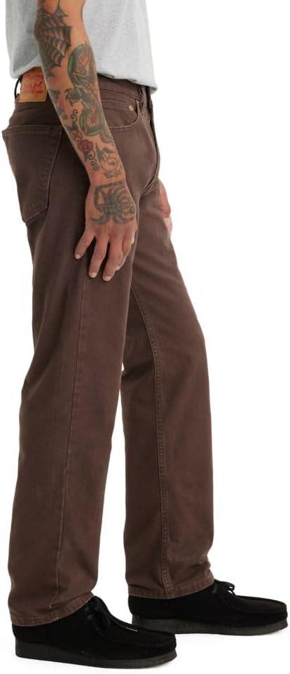 imageLevis Mens 505 Regular Fit Jeans Also Available in Big amp TallNew Hot Fudge Denim
