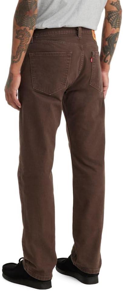 imageLevis Mens 505 Regular Fit Jeans Also Available in Big amp TallNew Hot Fudge Denim