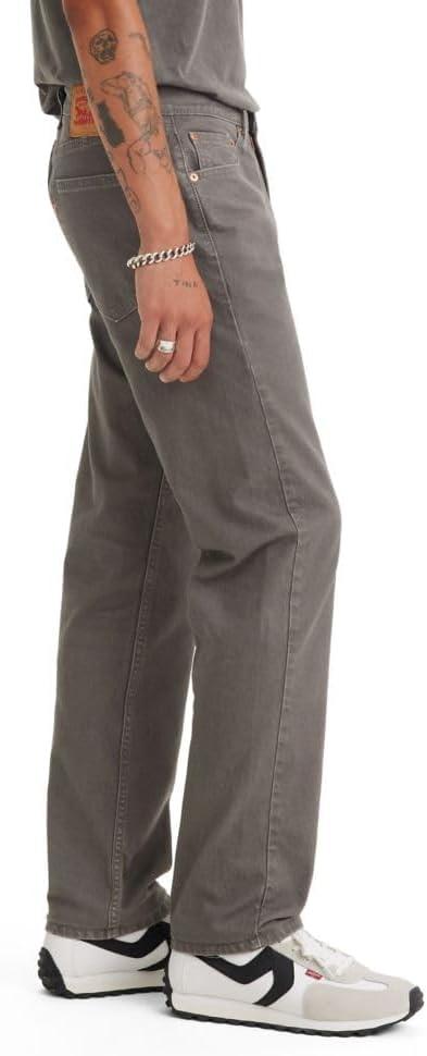 imageLevis Mens 505 Regular Fit Jeans Also Available in Big amp TallNew Iron Stone Denim