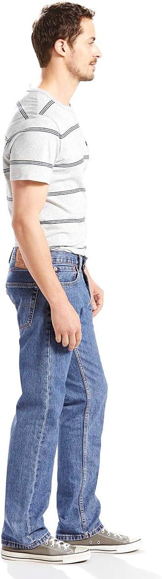 imageLevis Mens 505 Regular Fit Jeans Also Available in Big amp TallNew Medium Stonewash