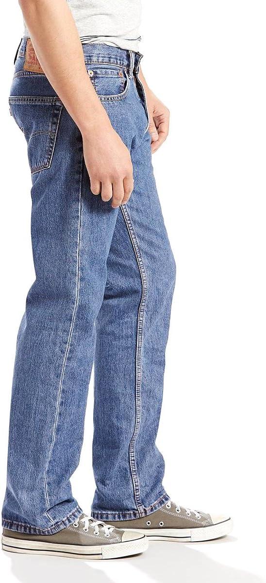imageLevis Mens 505 Regular Fit Jeans Also Available in Big amp TallNew Medium Stonewash