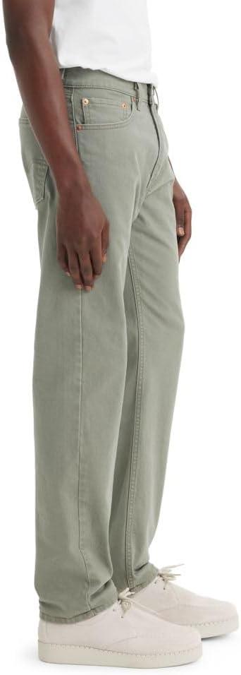 imageLevis Mens 505 Regular Fit Jeans Also Available in Big amp TallNew Smoky Olive Denim