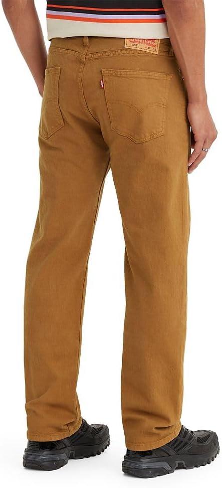 imageLevis Mens 505 Regular Fit Jeans Also Available in Big amp TallRubber