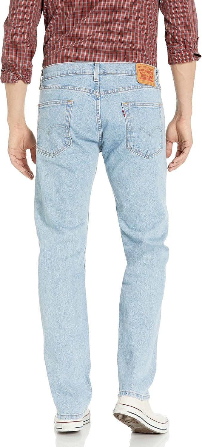 imageLevis Mens 505 Regular Fit Jeans Also Available in Big amp TallShooting Star Stonewash Stretch