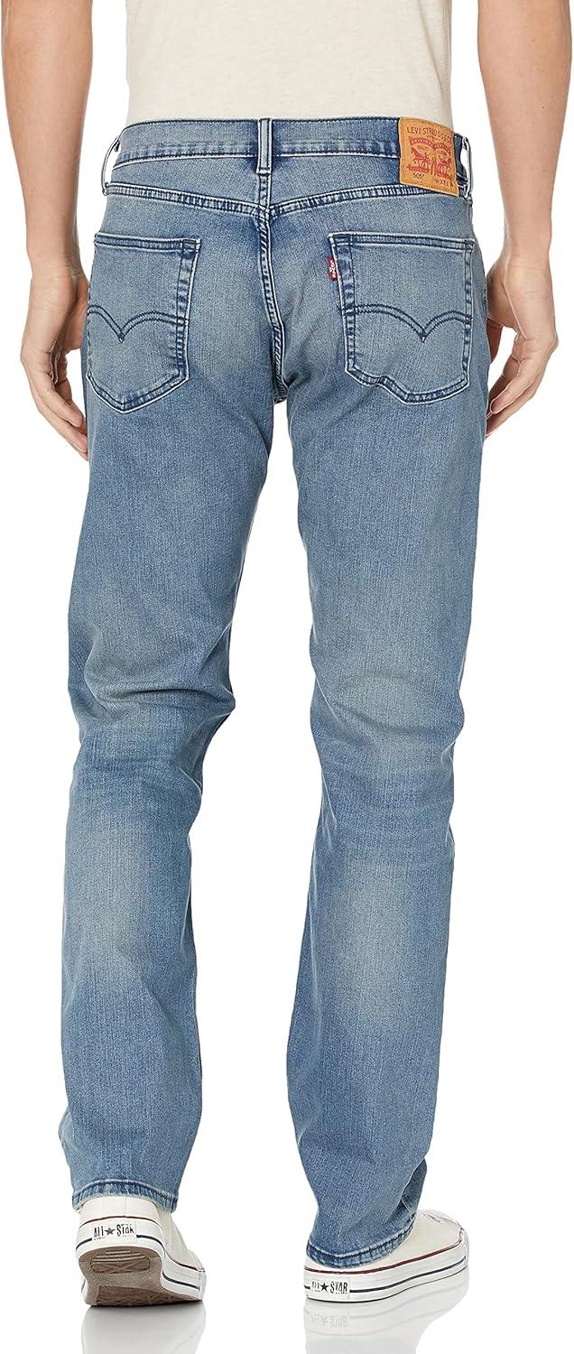 imageLevis Mens 505 Regular Fit Jeans Also Available in Big amp TallSouth