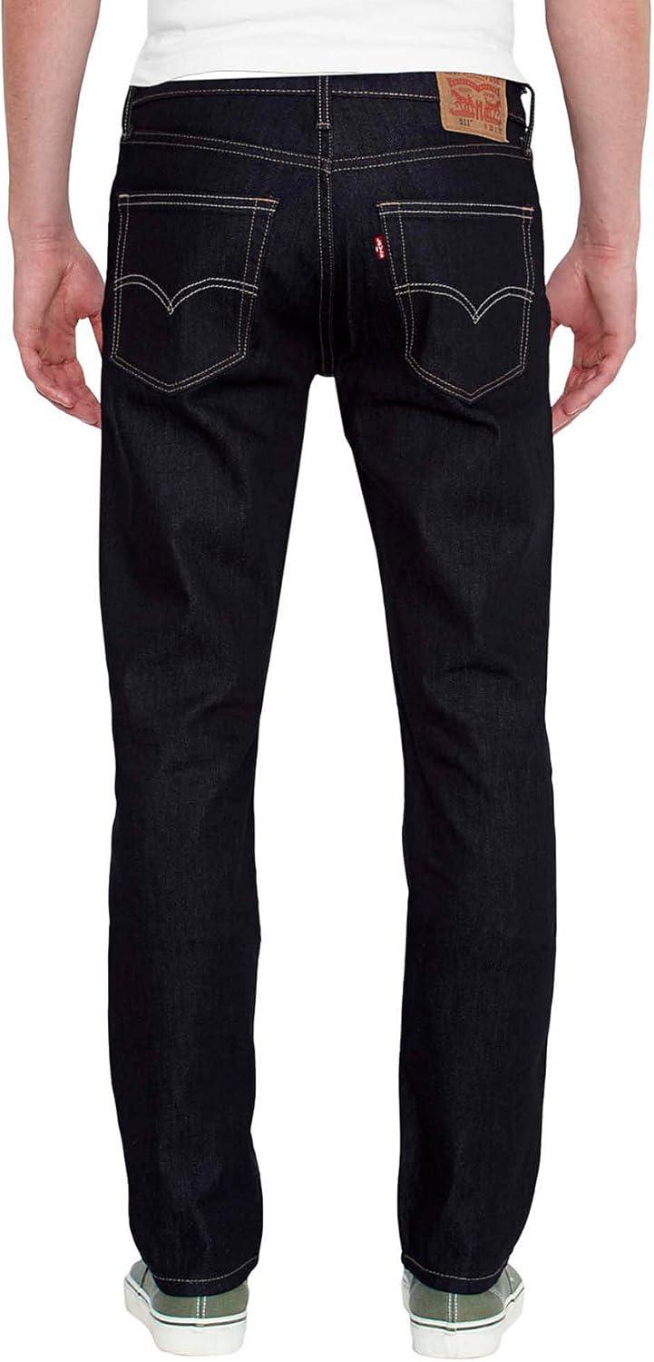 imageLevis Mens 511 Slim Fit Jeans Also Available in Big amp TallDark Hallow Stretch