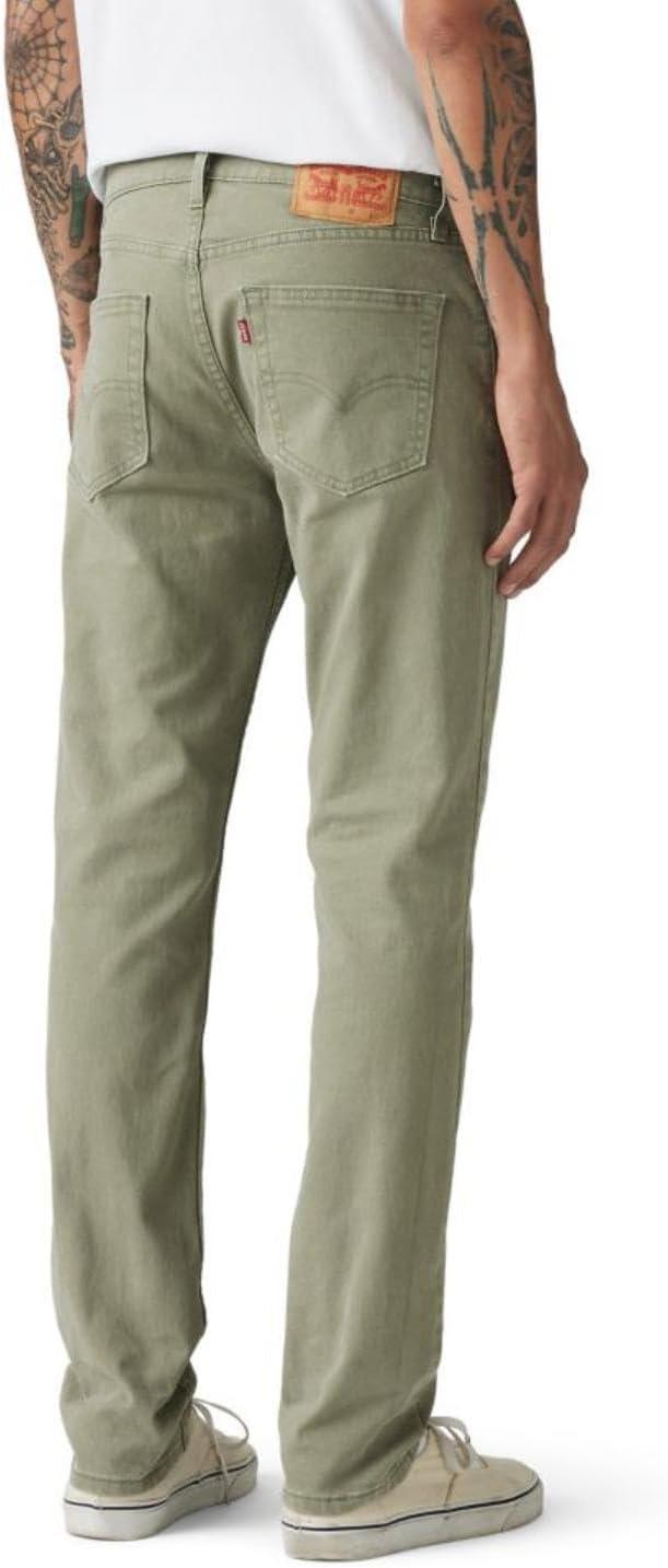 imageLevis Mens 511 Slim Fit Jeans Also Available in Big amp TallDeep Lichen Green Denim