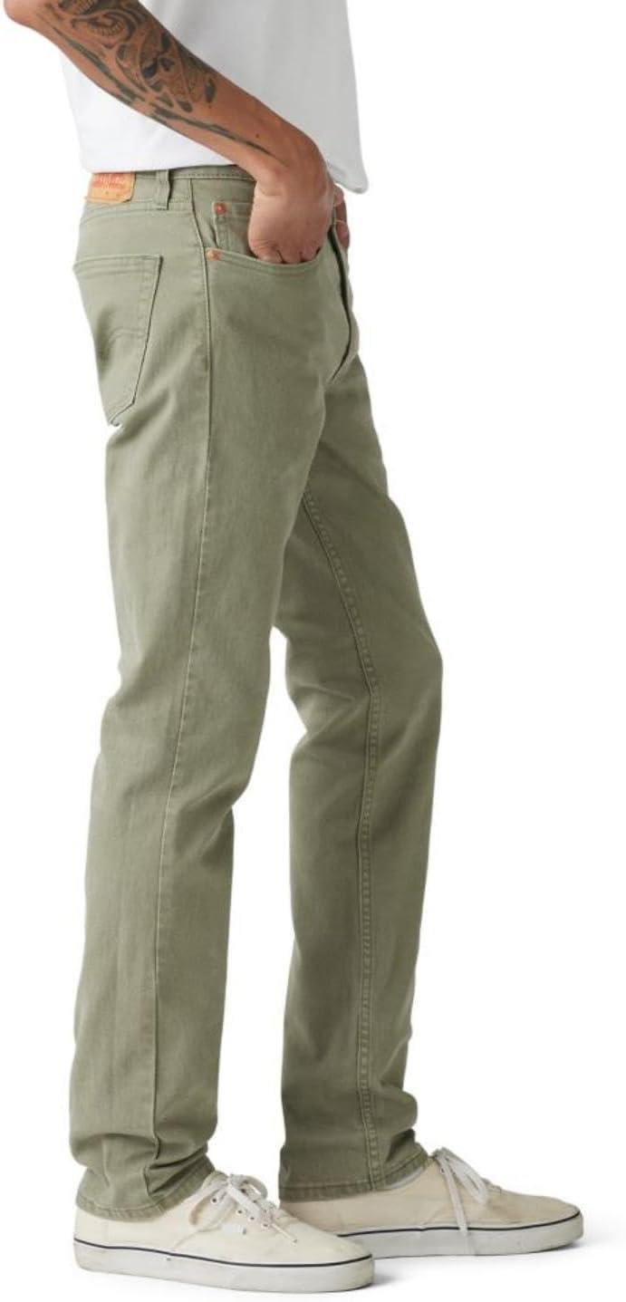 imageLevis Mens 511 Slim Fit Jeans Also Available in Big amp TallDeep Lichen Green Denim