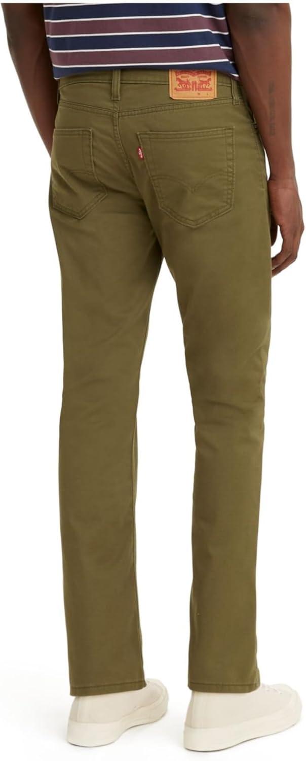 imageLevis Mens 511 Slim Fit Jeans Also Available in Big amp TallNew Dark Olive Twill