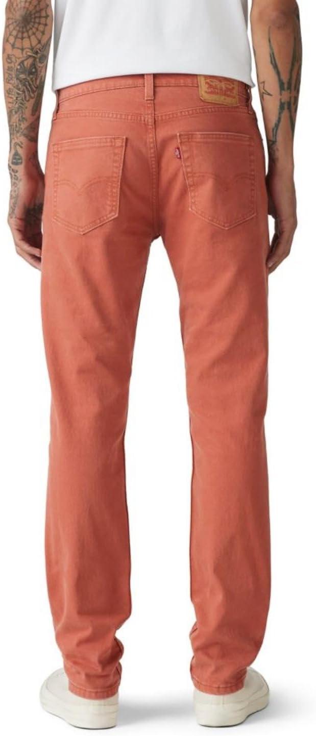 imageLevis Mens 511 Slim Fit Jeans Also Available in Big amp TallNew Etruscan Red Denim