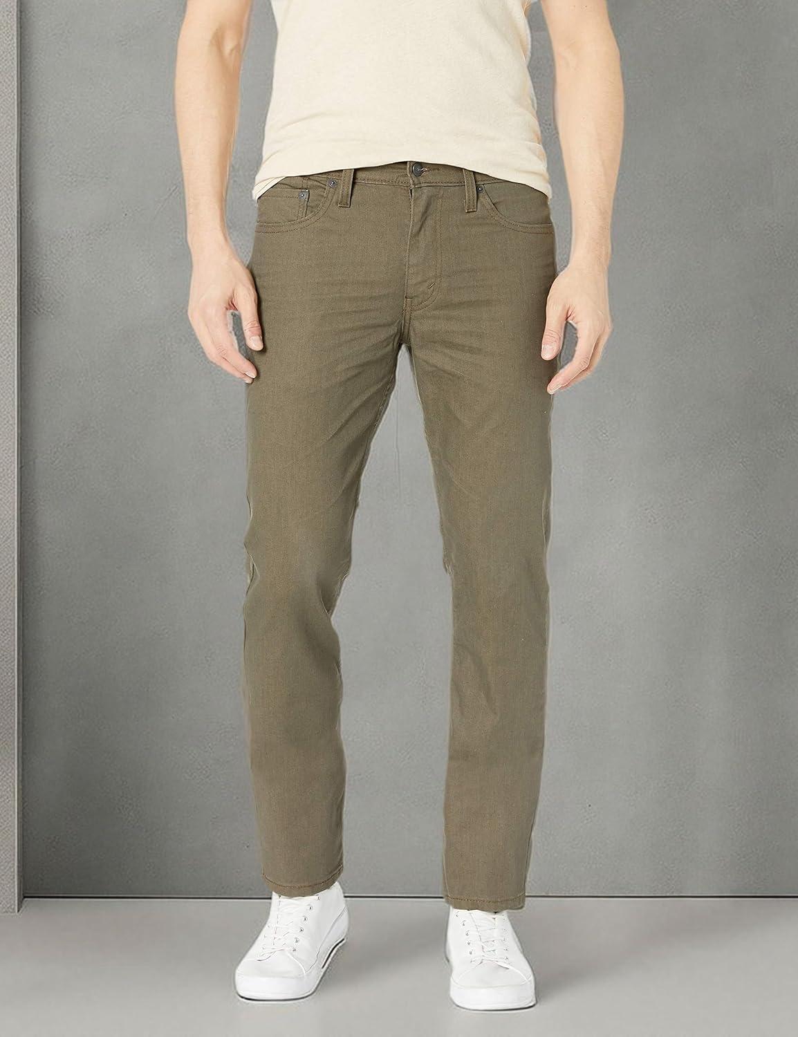 imageLevis Mens 511 Slim Fit Jeans Also Available in Big amp TallNew Khaki 3d Stretch
