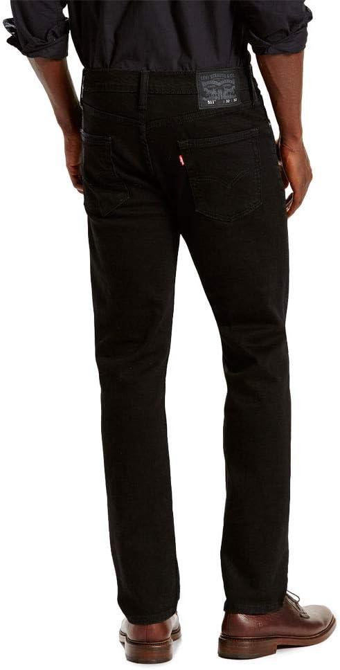 imageLevis Mens 511 Slim Fit Jeans Also Available in Big amp TallNew Native Cali Black Stretch