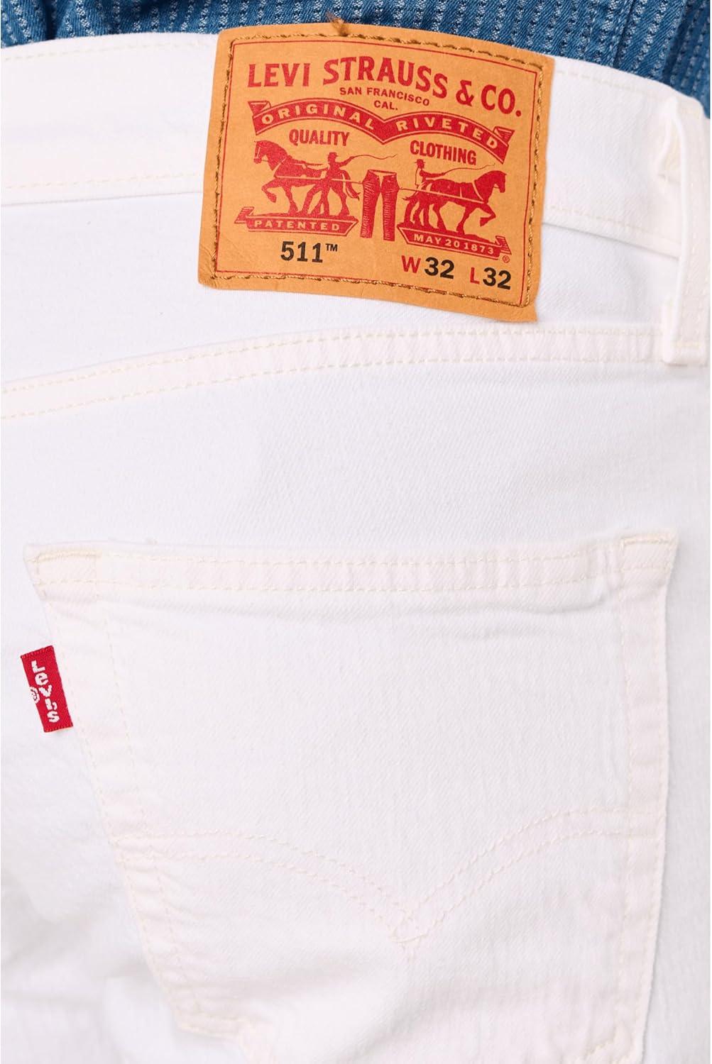 imageLevis Mens 511 Slim Fit Jeans Also Available in Big amp TallWhite River Rock