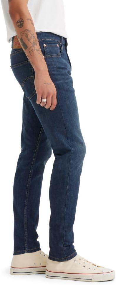 imageLevis Mens 512 Slim Taper Fit JeansNew Red Haze Indigo Stretch