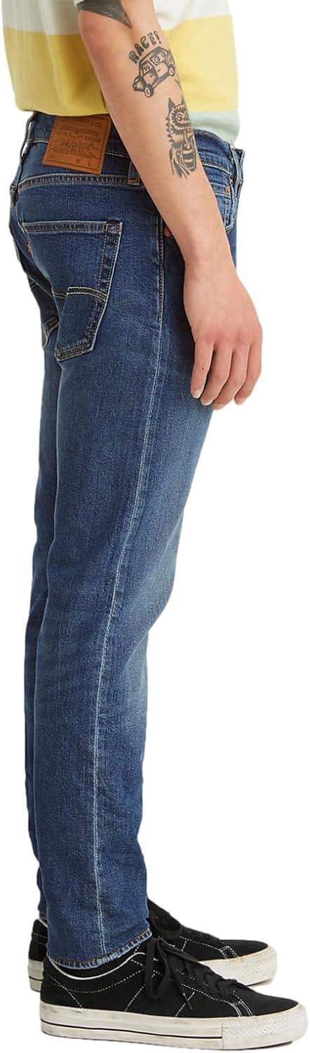imageLevis Mens 512 Slim Taper Fit JeansRed Haze Indigo Stretch