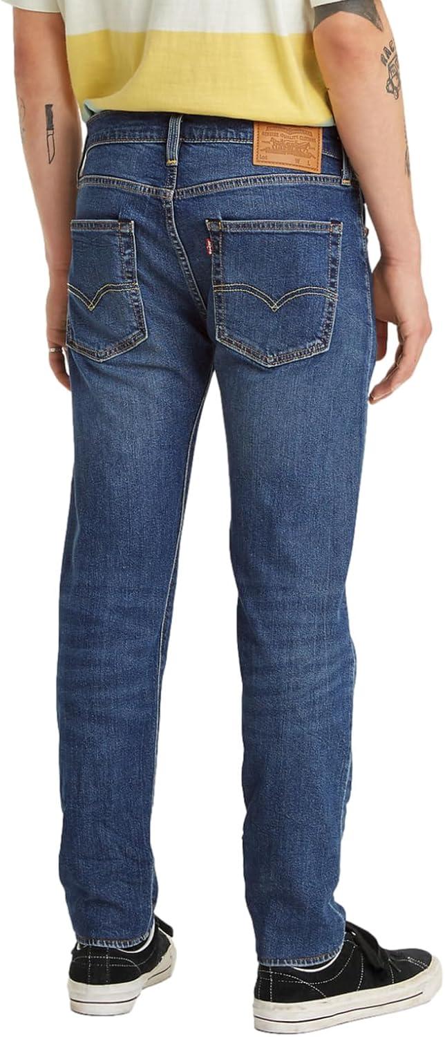 imageLevis Mens 512 Slim Taper Fit JeansRed Haze Indigo Stretch