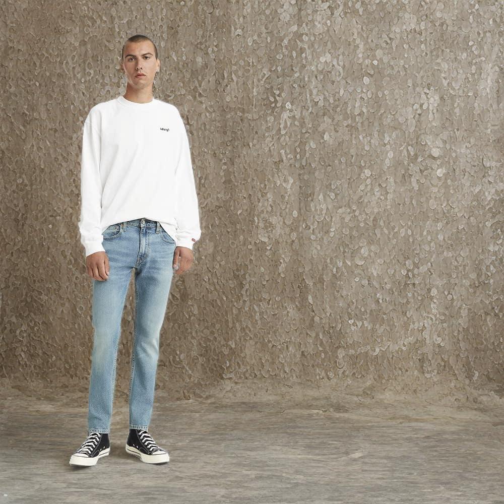 imageLevis Mens 512 Slim Taper Fit JeansWorn to Ride Stretch