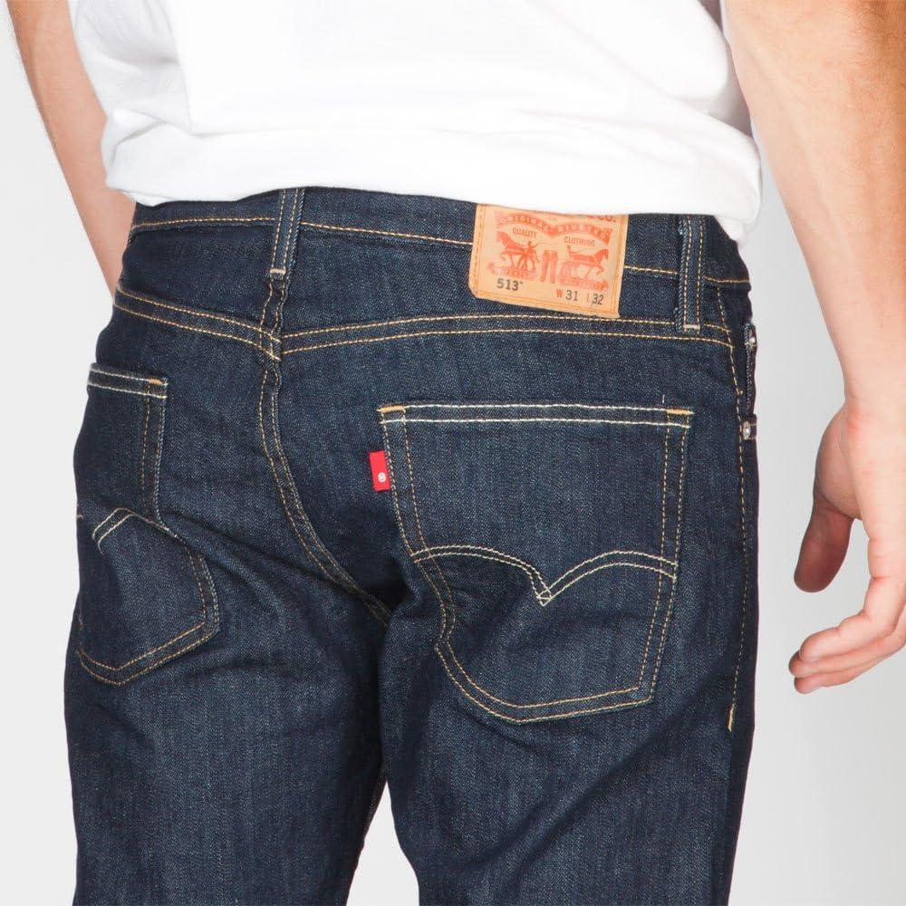 imageLevis Mens 513 Slim Straight JeansBastion