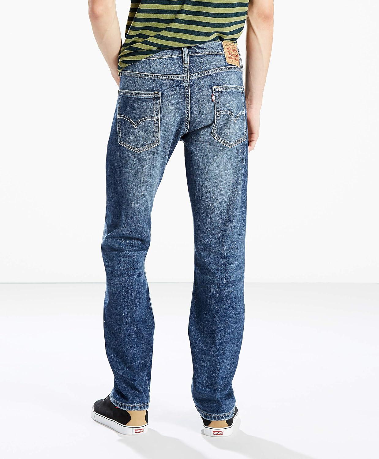imageLevis Mens 513 Slim Straight JeansEmgee Stretch