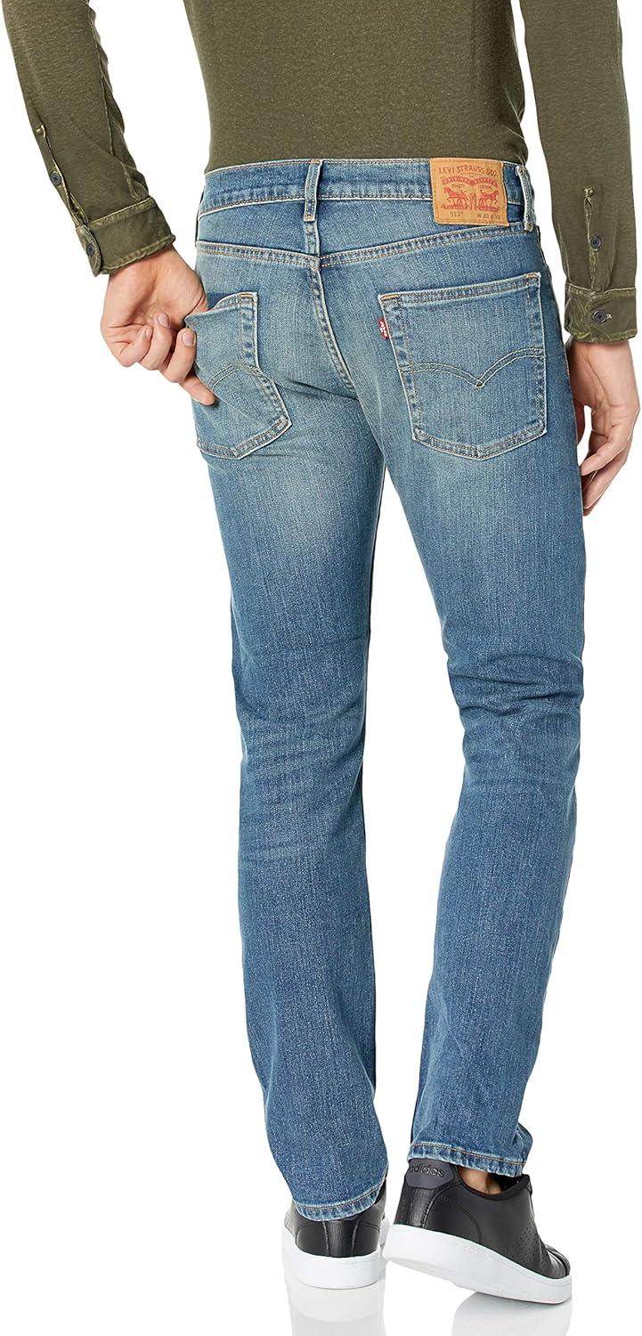 imageLevis Mens 513 Slim Straight JeansEmgee Stretch