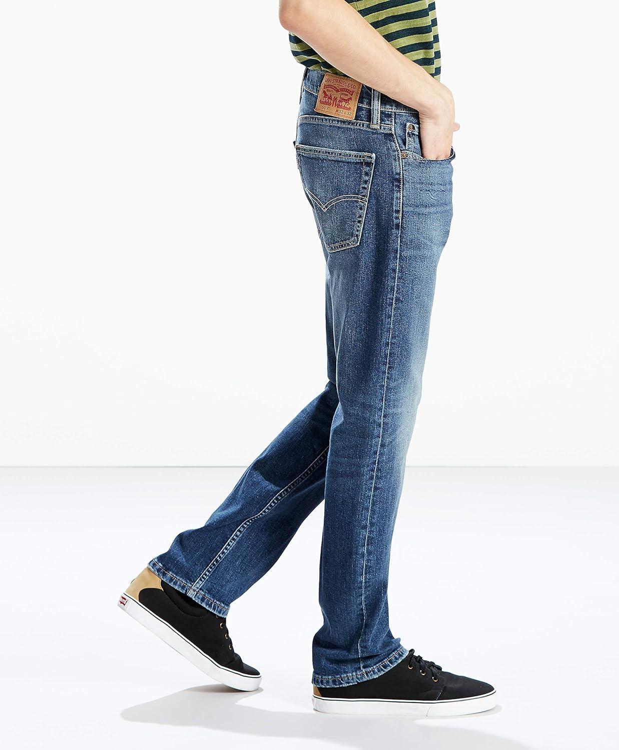imageLevis Mens 513 Slim Straight JeansEmgee Stretch