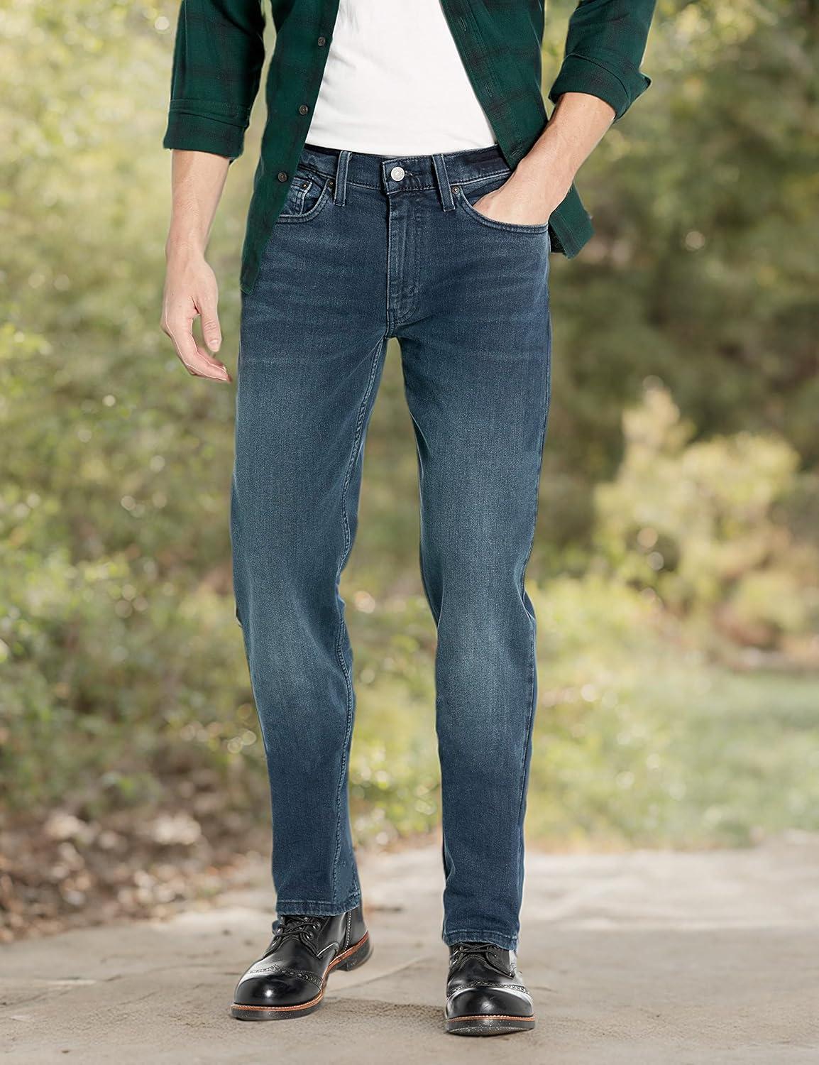 imageLevis Mens 514 Straight Fit Cut Jeans Also available in Big amp TallAbu Volcano Stretch