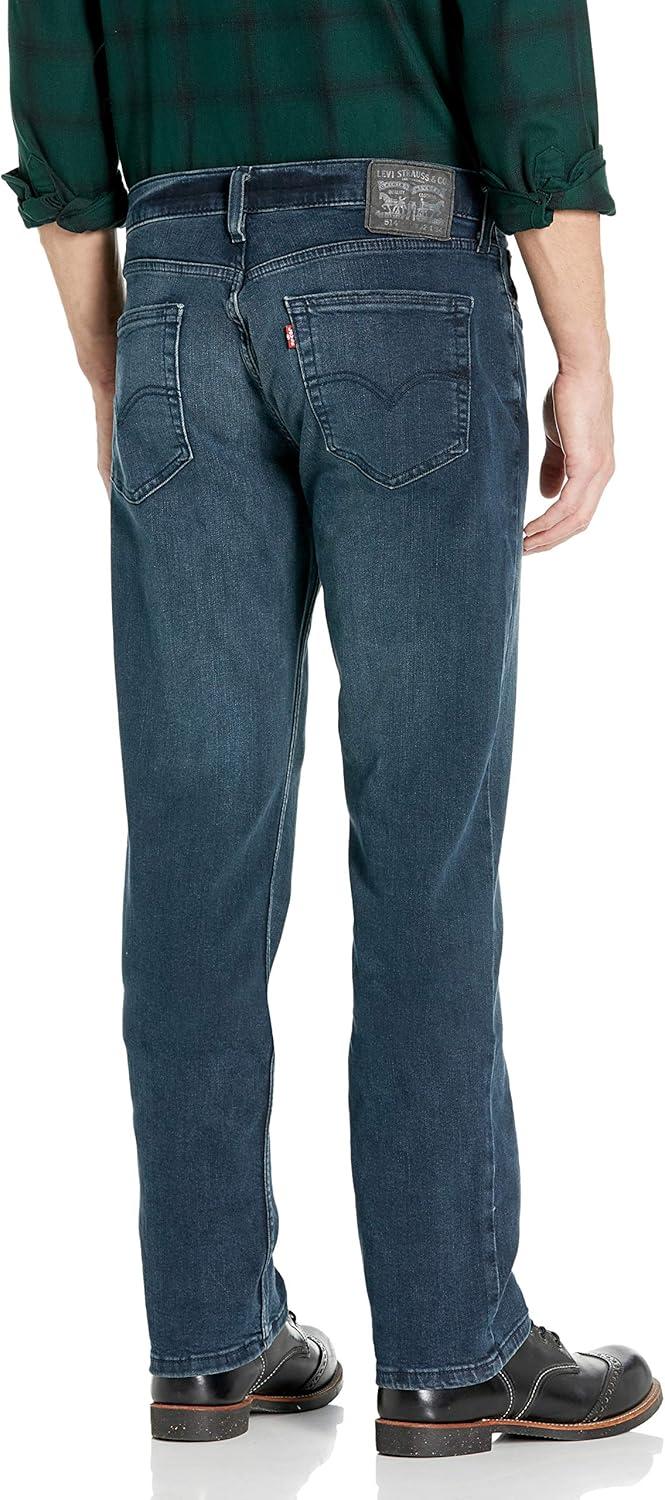 imageLevis Mens 514 Straight Fit Cut Jeans Also available in Big amp TallAbu Volcano Stretch