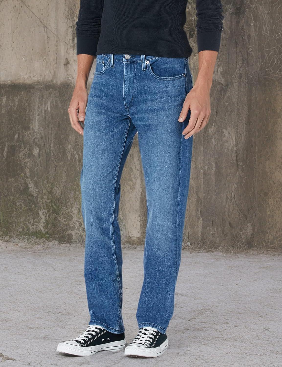 imageLevis Mens 514 Straight Fit Cut Jeans Also available in Big amp TallBegonia Tint Advanced Stretch