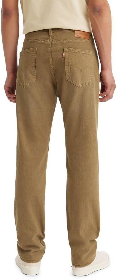 imageLevis Mens 514 Straight Fit Cut Jeans Also available in Big amp TallBritish Khaki Brown Stretch
