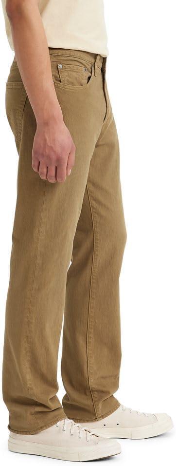 imageLevis Mens 514 Straight Fit Cut Jeans Also available in Big amp TallBritish Khaki Brown Stretchi