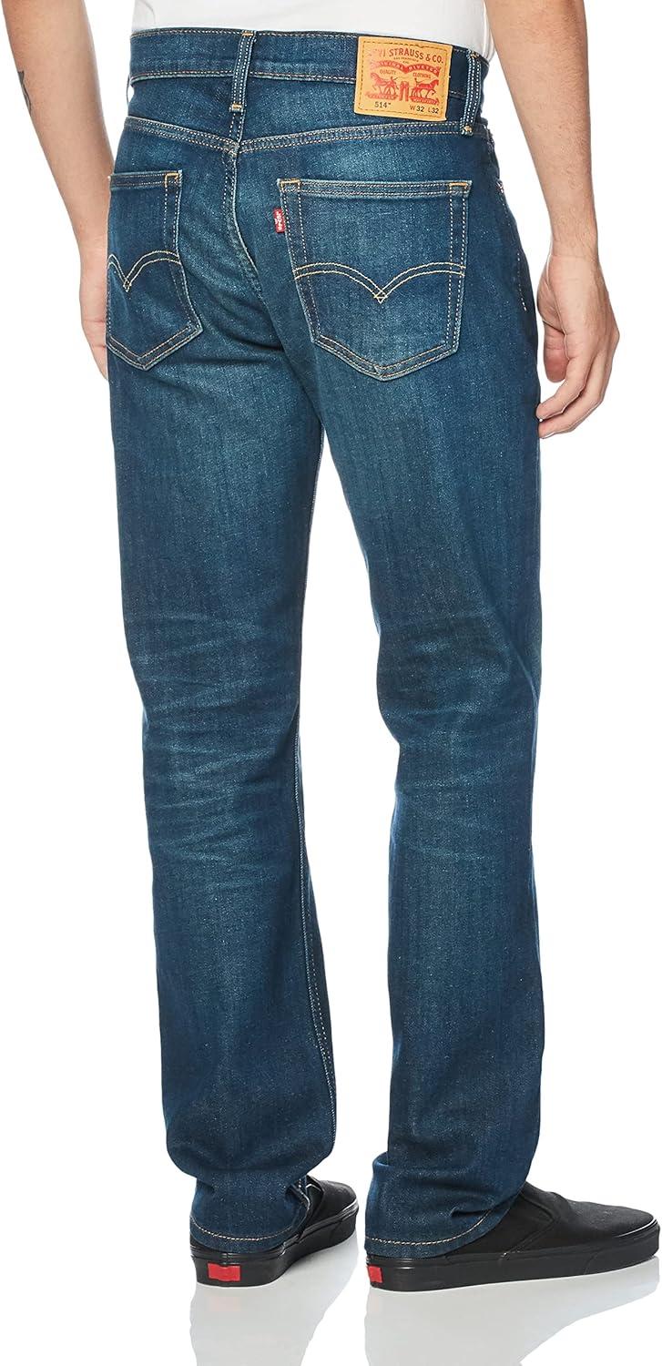 imageLevis Mens 514 Straight Fit Cut Jeans Also available in Big amp TallBurch Stretch