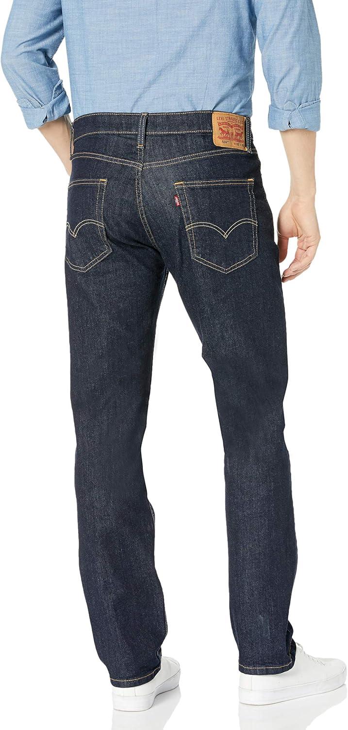 imageLevis Mens 514 Straight Fit Cut Jeans Also available in Big amp TallCleaner Advanced Stretch