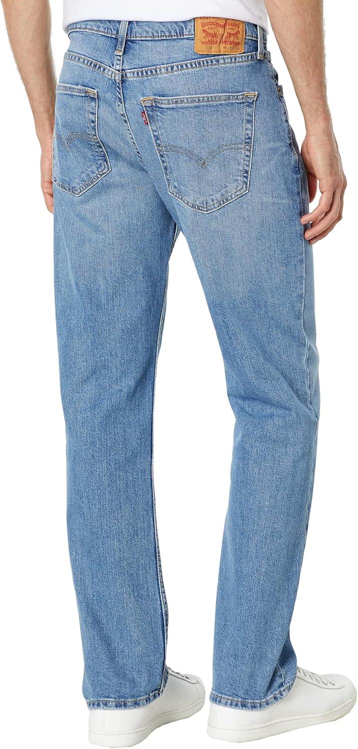imageLevis Mens 514 Straight Fit Cut Jeans Also available in Big amp TallEveryday Indigo Medium Indigo Advanced Stretch