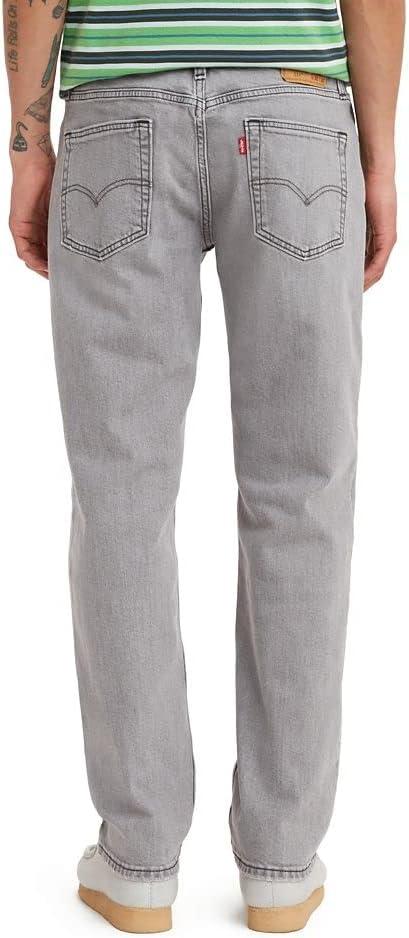 imageLevis Mens 514 Straight Fit Cut Jeans Also available in Big amp TallLight Gray Worn in