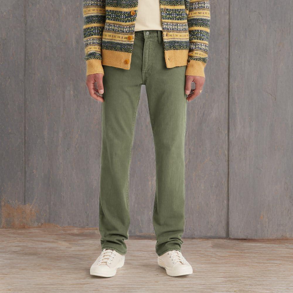 imageLevis Mens 514 Straight Fit Cut Jeans Also available in Big amp TallNew Loden Green