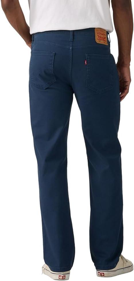imageLevis Mens 514 Straight Fit Cut Jeans Also available in Big amp TallNew Navy Blazer Stretch